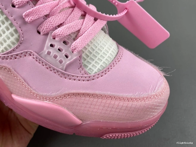 PINK X OFF-WHITE 4 JORDAN 0713